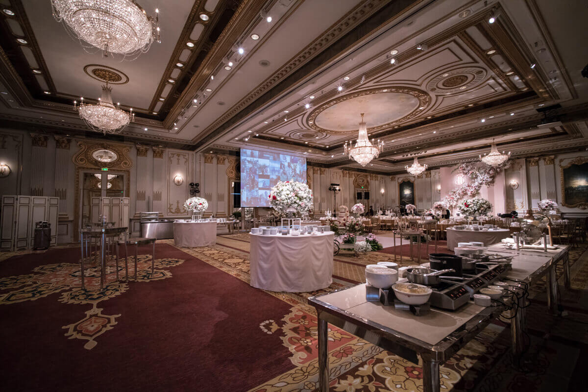 wedding banquet in Bangkok
